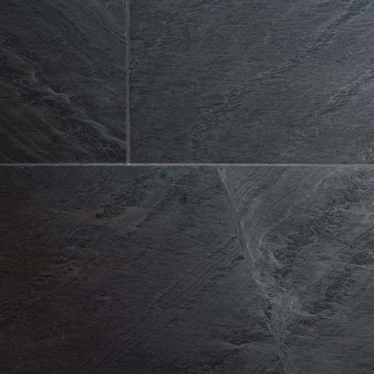 Frost Valley Dark Grey Antik Naturstensplatta