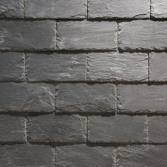 Frost Valley Dark Grey Skiffer Beklädnadssten 250x400x8 mm