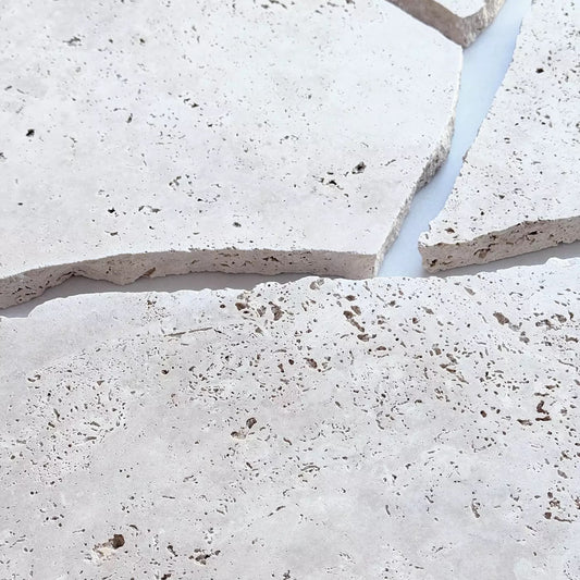 Nordstone Beige Travertinplatta Skiffersten
