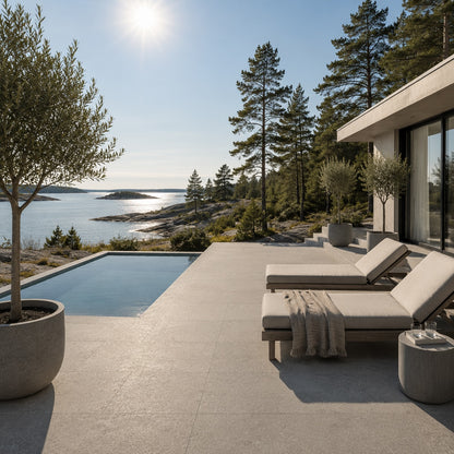 Nordstone Olivio Flammad Kalkstensplatta