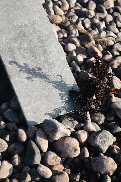 Nordstone Ljusgrå Tumlad Naturstensplatta